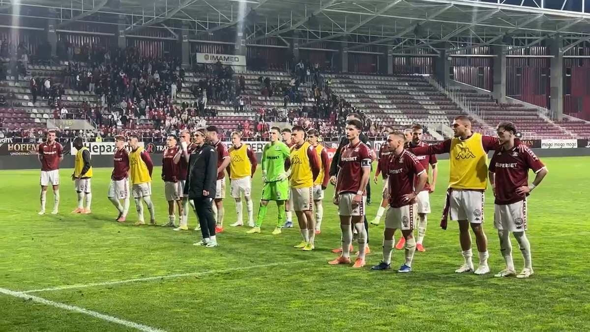 Scandal la finalul meciului Rapid - U Cluj