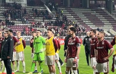 Scandal-monstru în Giulești, după Rapid - U Cluj » Jucătorii au fost înjurați de fani și loviți cu bățul de la tobă!