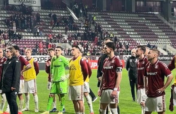 Scandal-monstru în Giulești, după Rapid - U Cluj » Jucătorii au fost înjurați de fani și loviți cu bățul de la tobă!
