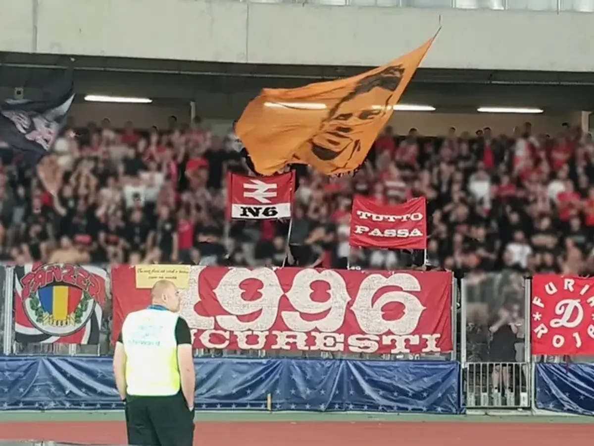 Steagul Nuova Guardia, capturat de Sud Steaua