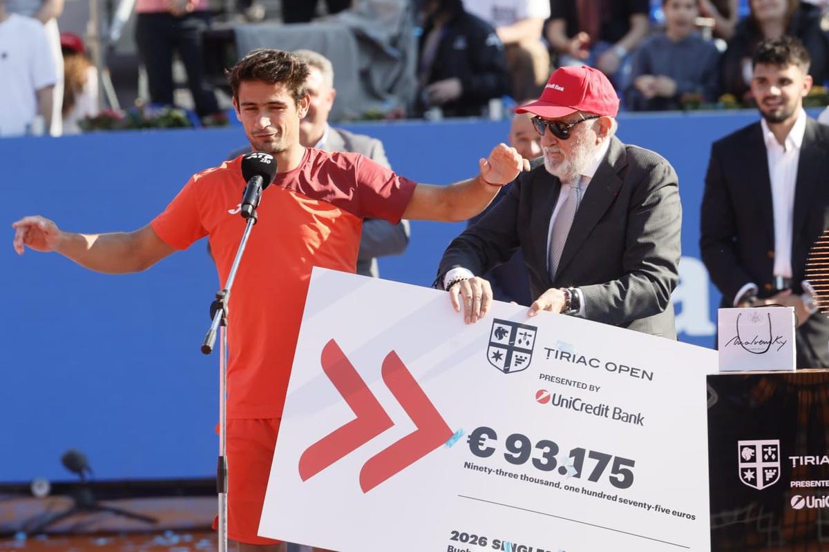 Mariano Navone, câștigător la Țiriac Open 2026