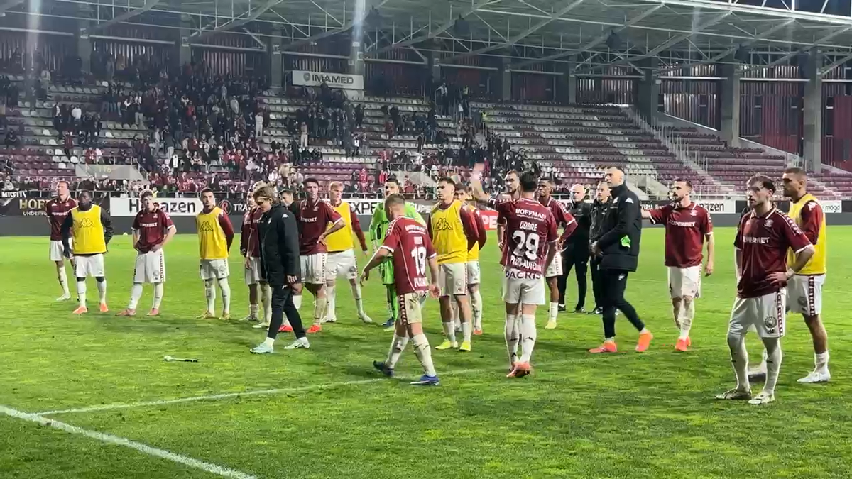 Scandal-monstru în Giulești, după Rapid - U Cluj » Jucătorii au fost înjurați de fani și loviți cu bățul de la tobă!