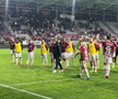 Scandal la finalul meciului Rapid - U Cluj