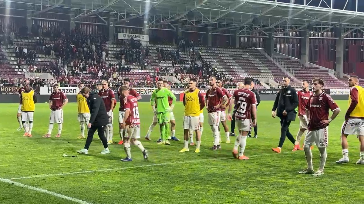 Scandal-monstru în Giulești, după Rapid - U Cluj » Jucătorii au fost înjurați de fani și loviți cu bățul de la tobă!