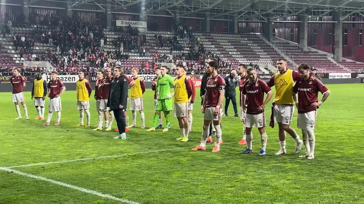 Scandal-monstru în Giulești, după Rapid - U Cluj » Jucătorii au fost înjurați de fani și loviți cu bățul de la tobă!