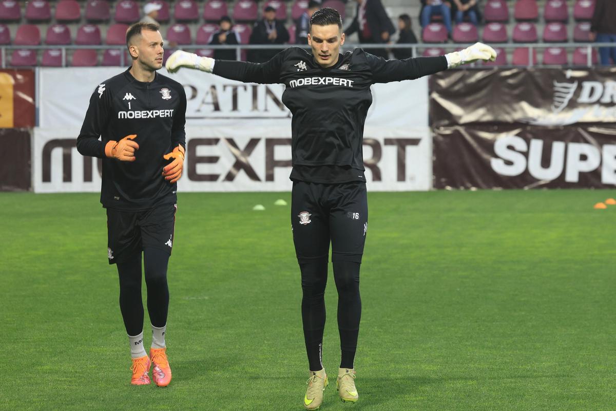 Imagini înainte de Rapid - U Cluj
