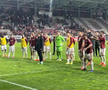 Scandal la finalul meciului Rapid - U Cluj