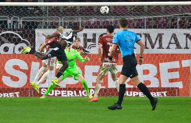 Așa a bătut U Cluj în Giulești! Faza prin care ardelenii au făcut-o șah-mat pe Rapid