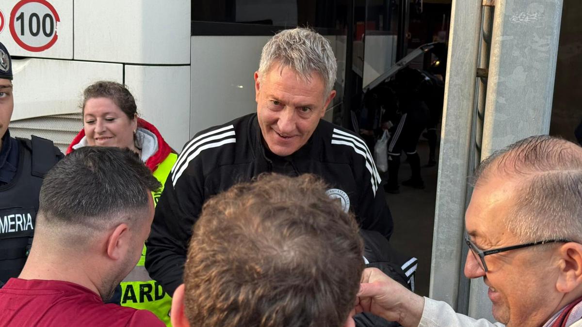 Imagini înainte de Rapid - U Cluj