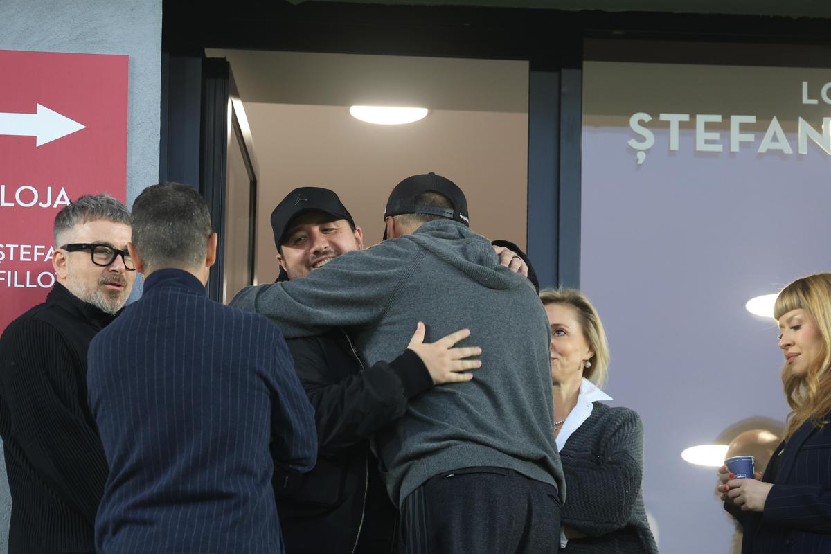 Cum au fost surprinși Dan și Diana Șucu înainte de Rapid - U Cluj