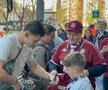 Imagini înainte de Rapid - U Cluj