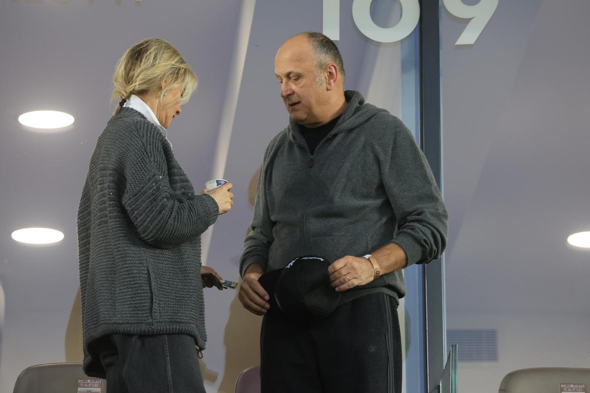 Cum au fost surprinși Dan și Diana Șucu înainte de Rapid - U Cluj