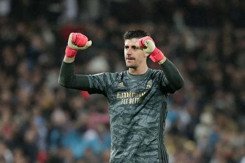 Thibaut Courtois are parte de un sezon foarte bun în tricoul lui Real Madrid // sursă foto: Guliver/gettyimages