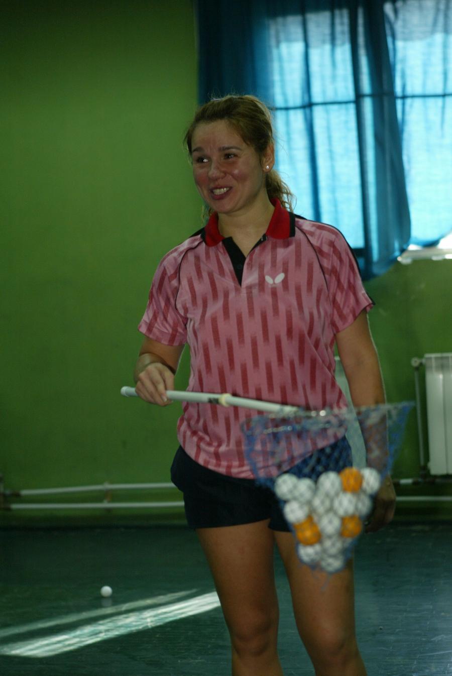 Otilia Bădescu la un antrenament FOTO Gazeta Sporturilor Interviu cu Otilia Bădescu, ultima medaliată mondială a României la individual: „Eram dedicată, muncitoare, dar și obraznică”