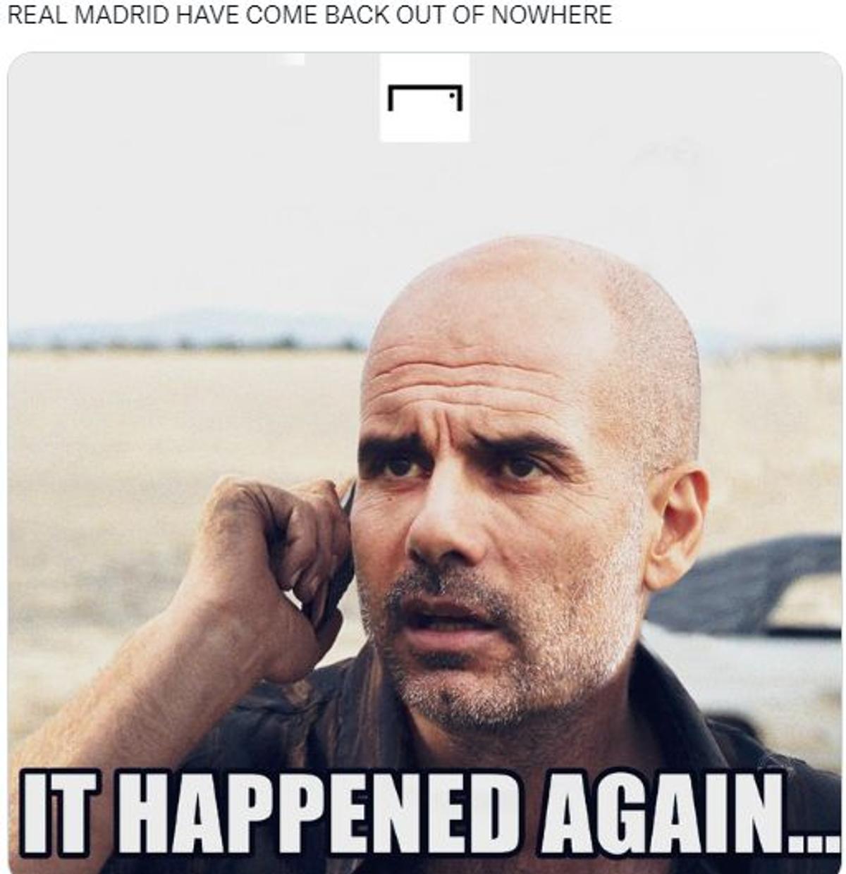 Meme-uri Real Madrid - Manchester City