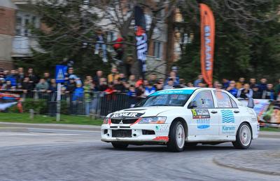 Podium pentru Dragoș Popa – Emilia Olteanu la Raliul Harghitei