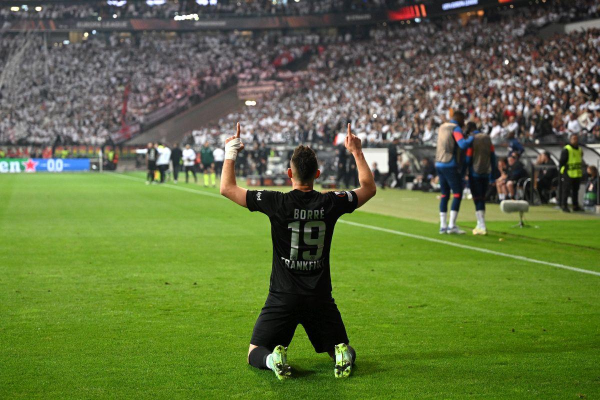 Cunoaștem finala Europa League! Fără Ianis Hagi, Rangers a produs surpriza și e în ultimul act! Finală cu Frankfurt, pe 18 mai + suporterii nemților au sărbătorit pe teren!