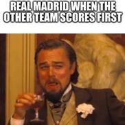 Real Madrid, când celelalte echipe marchează primele ..