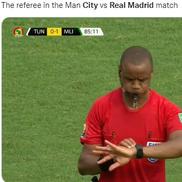 Arbitrul în meciul dintre Real Madrid și Manchester City