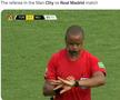 Arbitrul în meciul dintre Real Madrid și Manchester City