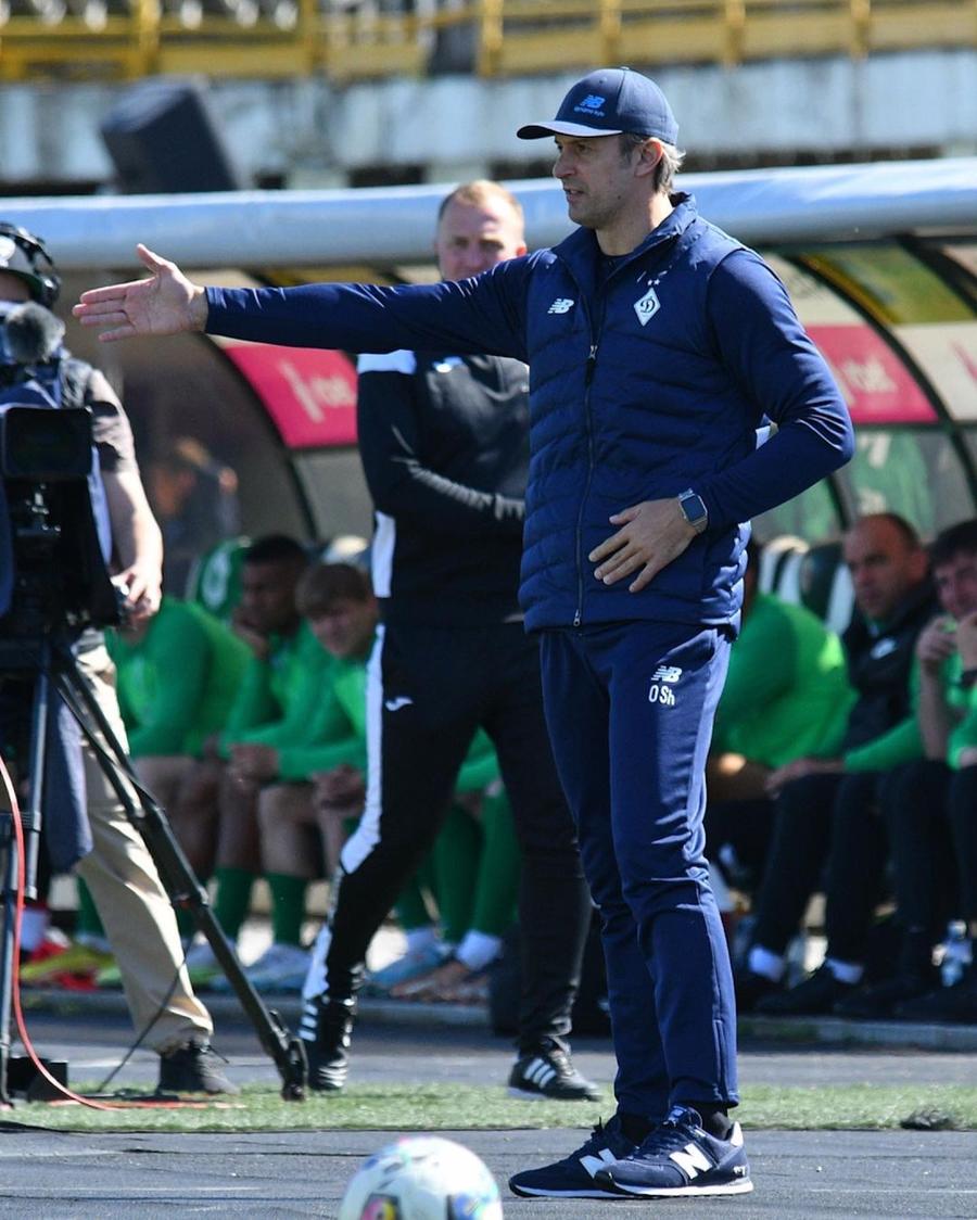Oleksandr Shovkovskyi, antrenorul interimar al lui Dinamo Kiev. Foto: Instagram @fc_dynamo_kyiv Mircea Lucescu o antrenează pe Dinamo Kiev și din spital, după operație