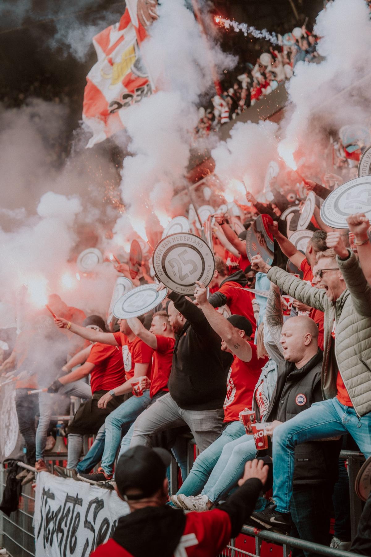 Au invadat străzile orașului! PSV Eindhoven a învins-o pe Sparta Rotterdam și este campioană în Olanda