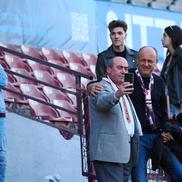 Dan Șucu, înainte de CFR Cluj - Rapid/ foto: Ionuț Iordache (GSP)