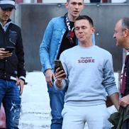 Dan Șucu, înainte de CFR Cluj - Rapid/ foto: Ionuț Iordache (GSP)