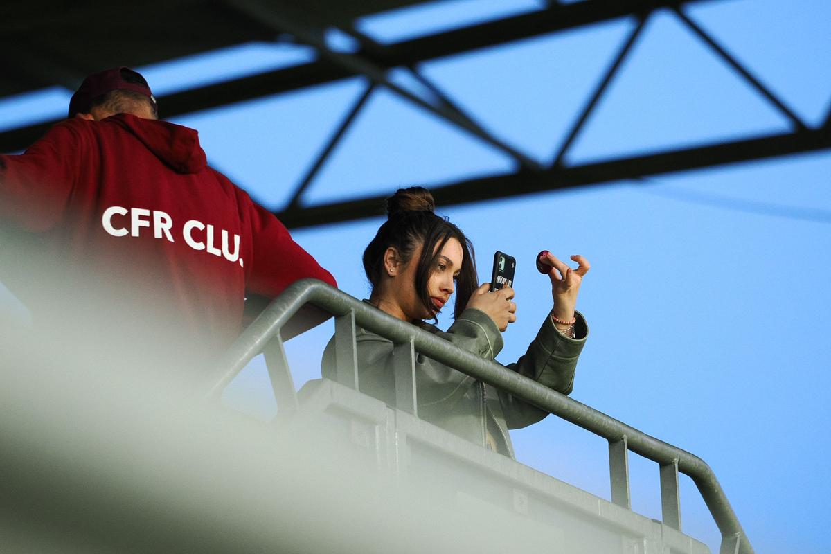 CFR Cluj - Rapid, imagini premergătoare meciului