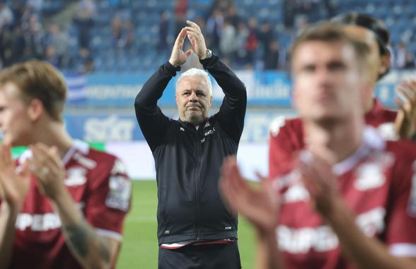 Marius Șumudică debordant: „Le țin pumnii diseară în derby” » Ce face tatăl său la meciurile rivalei Rapidului