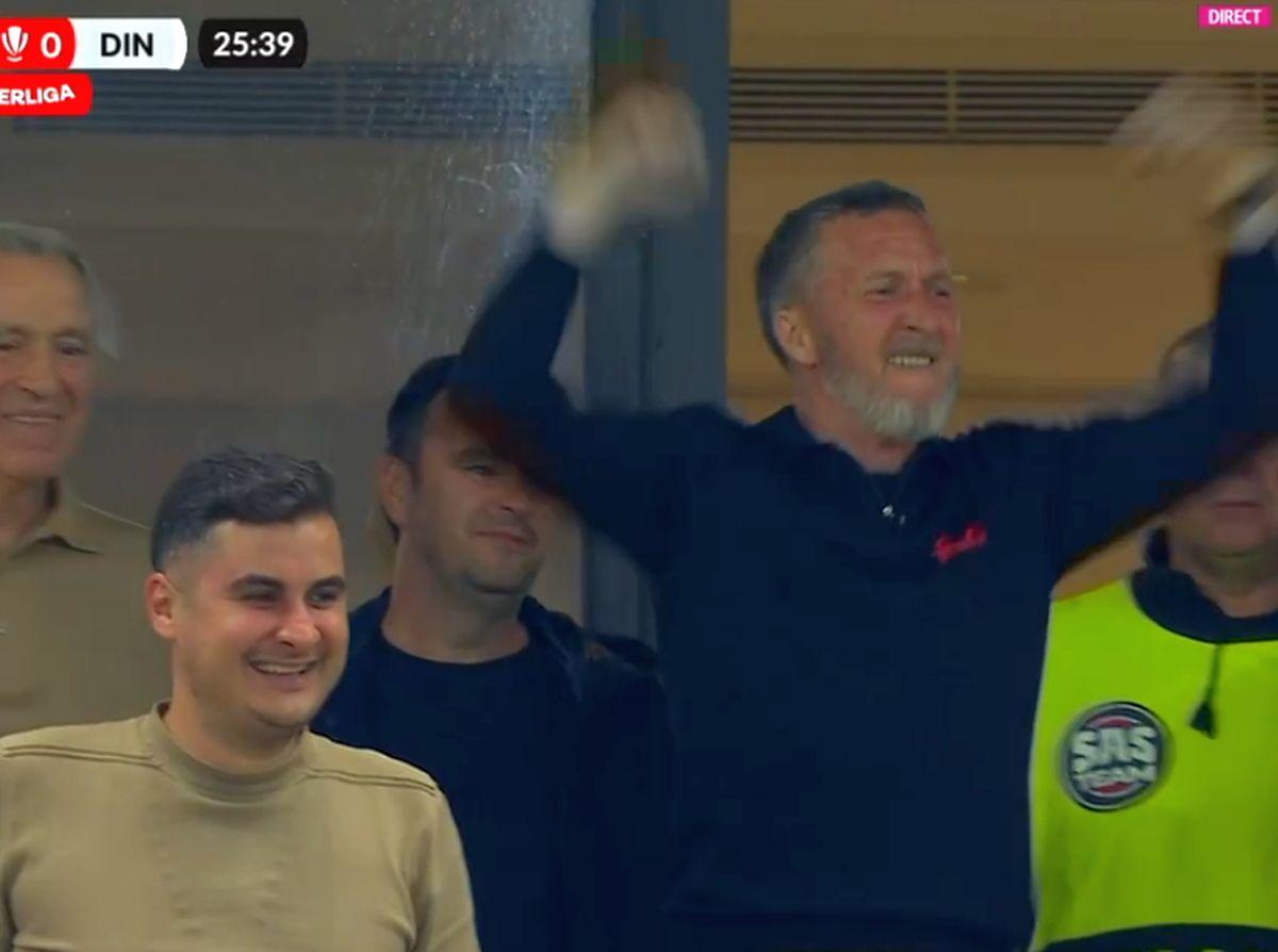 MM Stoica, euforic în lojă! Cum a sărbătorit revenirea lui Octavian Popescu