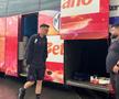 FCSB - Dinamo: sosire echipe