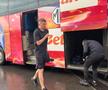 FCSB - Dinamo: sosire echipe