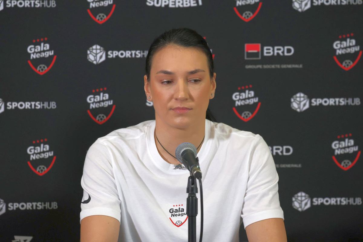 Cristina Neagu, conferință despre meciul de retragere. Foto: Ionuţ Iordache (GSP)