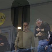 Mihai Stoica în timpul meciului FCSB - Dinamo 3-1, de pe Arena Națională. Foto: GSP.RO
