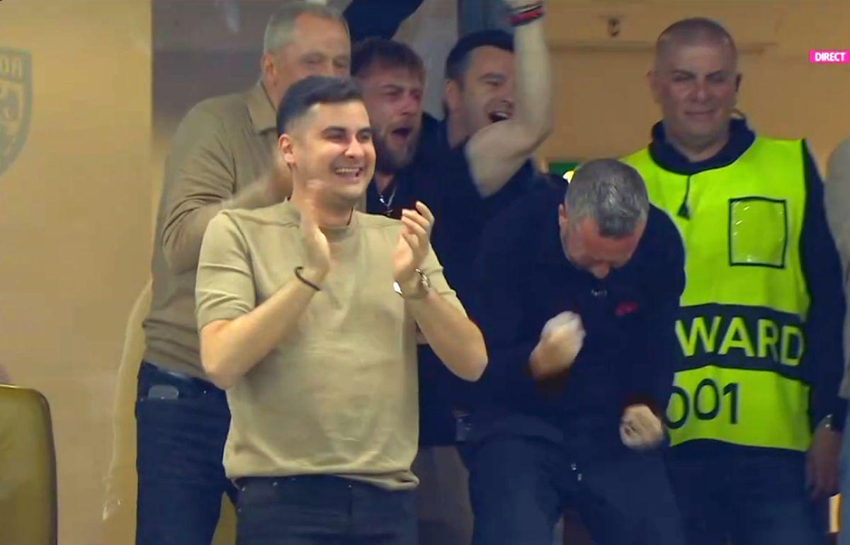 Bucuria lui Mihai Stoica la golurile lui Octavian Popescu în FCSB - Dinamo