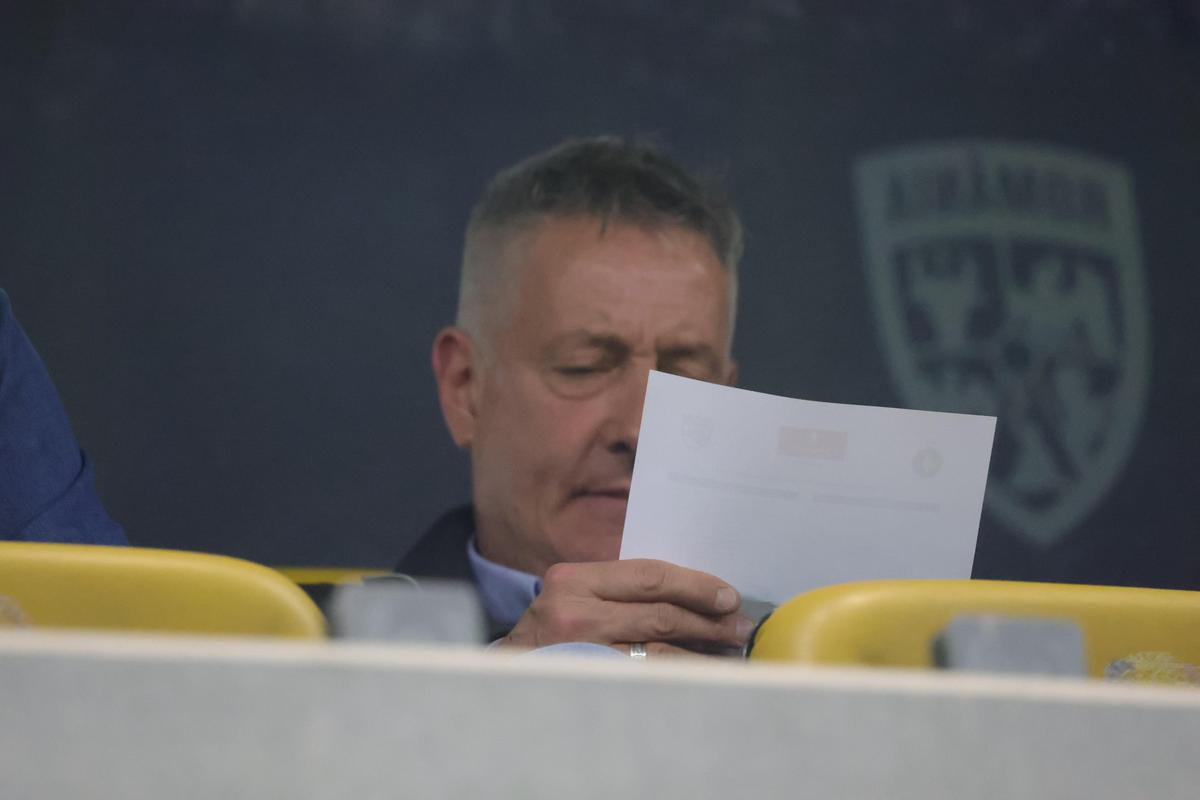 Cristiano Bergodi, prezent pe Arena Națională la derby-ul dintre FCSB și Dinamo / Foto: Ionuț Iordache GSP