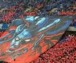 Spectacol în roșu și albastru! Galeria FCSB, superioară în duelul peluzelor: scenografia afișată în derby + dinamoviștii au răspuns cu un citat din Elisabeta Rizea