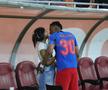 Mbali Malindi, soția lui Siyabonga Ngezana a fost pe Arena Națională la derby-ul dintre FCSB și Dinamo 3-1. Foto: Ionuț Iordache (GSP.RO)