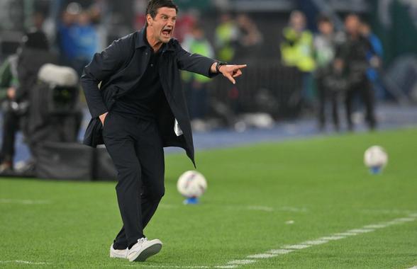 Cristi Chivu, dezamăgit: „În prima repriză am arătat ca o echipă de copii împotriva unei echipe de adulți”