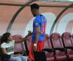 Mbali Malindi, soția lui Siyabonga Ngezana a fost pe Arena Națională la derby-ul dintre FCSB și Dinamo 3-1. Foto: Ionuț Iordache (GSP.RO)