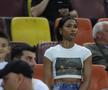Mbali Malindi, soția lui Siyabonga Ngezana a fost pe Arena Națională la derby-ul dintre FCSB și Dinamo 3-1. Foto: Ionuț Iordache (GSP.RO)