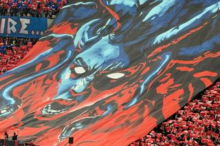 Spectacol în roșu și albastru! Galeria FCSB, superioară în duelul peluzelor: scenografia afișată în derby + dinamoviștii au răspuns cu un citat din Elisabeta Rizea