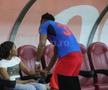 Mbali Malindi, soția lui Siyabonga Ngezana a fost pe Arena Națională la derby-ul dintre FCSB și Dinamo 3-1. Foto: Ionuț Iordache (GSP.RO)