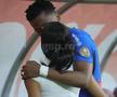 Mbali Malindi, soția lui Siyabonga Ngezana a fost pe Arena Națională la derby-ul dintre FCSB și Dinamo 3-1. Foto: Ionuț Iordache (GSP.RO)