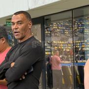 Cafu, dublu campion mondial cu Brazilia a fost la FCSB - Dinamo de pe Arena Națională. Foto: Andrei Crăițoiu (GSP.RO)