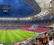Spectacol în roșu și albastru! Galeria FCSB, superioară în duelul peluzelor: scenografia afișată în derby + dinamoviștii au răspuns cu un citat din Elisabeta Rizea