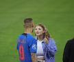 Antonia Salanta și Daniel Bîrligea, după FCSB - Dinamo 3-1, de pe Arena Națională. Foto: Ionuț Iordache (GSP.RO)