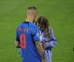 Antonia Salanta și Daniel Bîrligea, după FCSB - Dinamo 3-1, de pe Arena Națională. Foto: Ionuț Iordache (GSP.RO)
