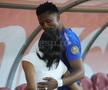 Mbali Malindi, soția lui Siyabonga Ngezana a fost pe Arena Națională la derby-ul dintre FCSB și Dinamo 3-1. Foto: Ionuț Iordache (GSP.RO)